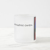 Tasse de café bleue de centre de bouddhiste zen de (Centre)