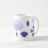 Tasse de café bleue de diatomée (Devant droit)