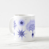 Tasse de café bleue de diatomée (Devant gauche)