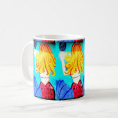 tasse de café blonde mermaid (Devant gauche)