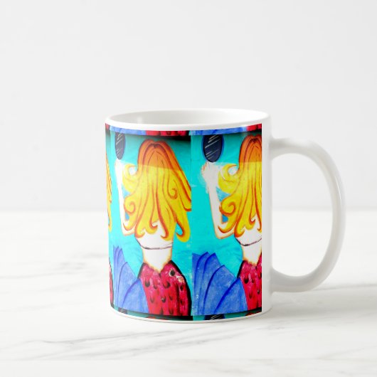 tasse de café blonde mermaid (Droite)