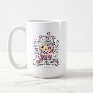 Tasse de café Boba Ourson Mignon Club de Thé Chibi