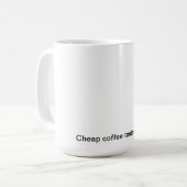 Tasse de café bon marché de Cookin (Devant gauche)