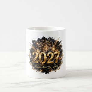 Tasse de café Bonne Année 2027