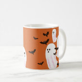 Tasse de café Boo Brew Ghost Halloween (Devant droit)