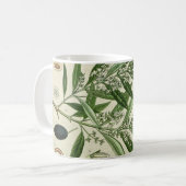 Tasse de café botanique d'illustration de plante (Devant gauche)