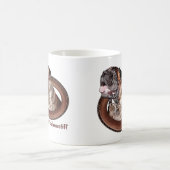 Tasse de café Brindle de cadeaux de Bullmastiff (Centre)