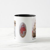 Tasse de café britannique de navire de guerre (Centre)