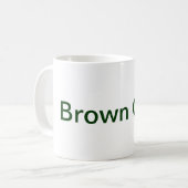 Tasse de café Brown d'or (Devant gauche)