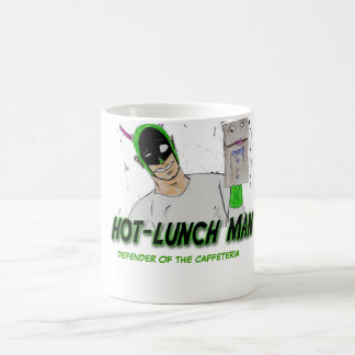 Tasse de café brutale "d'homme chaud de déjeuner"