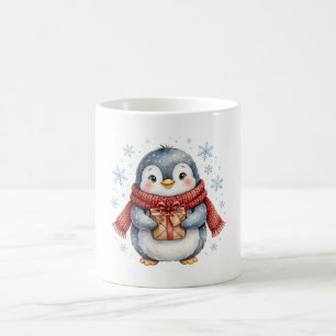 Tasse de café Cadeau de Noël Manchot