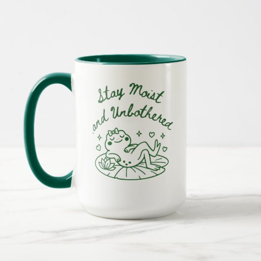 Tasse de café cadeau drôle de grenouille (Gauche)