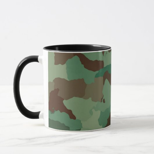 tasse de café camouflage militaire (Gauche)