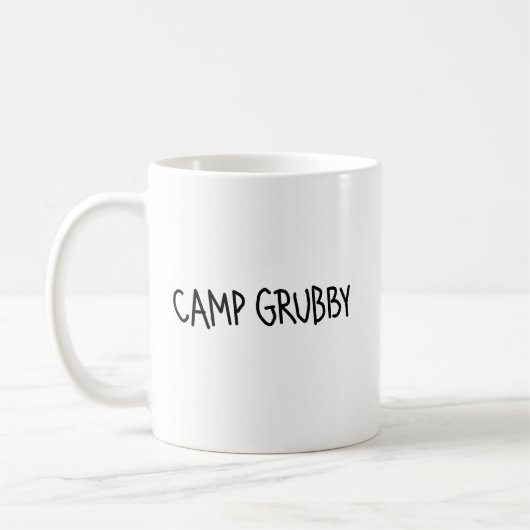 Tasse de café Camp Grubby (Gauche)