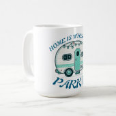 Tasse de café Camper par Sommer Hamilton (Devant gauche)