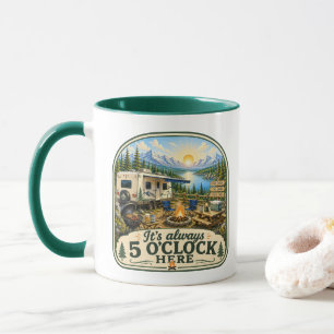 Tasse de café Campers - Il est toujours 5 heures i
