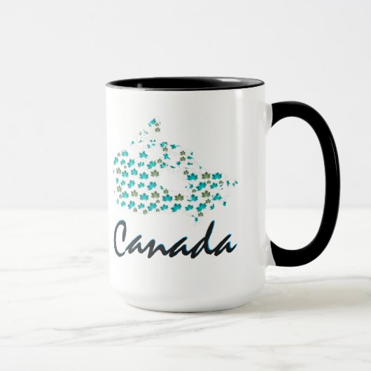 Tasse de café canadienne du Canada d'érable (Droite)