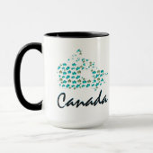 Tasse de café canadienne du Canada d'érable (Gauche)