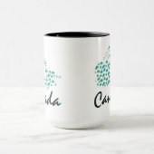 Tasse de café canadienne du Canada d'érable (Centre)