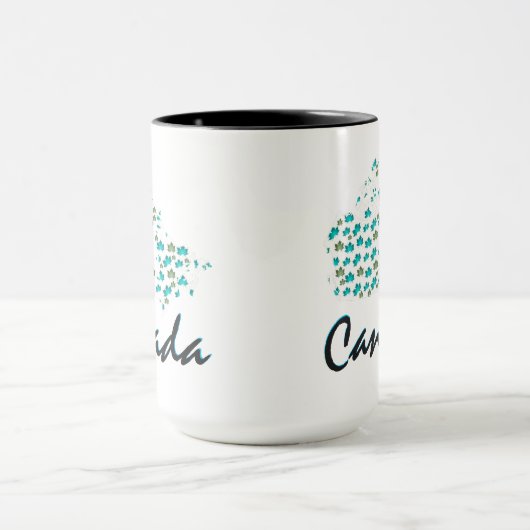Tasse de café canadienne du Canada d'érable (Centre)