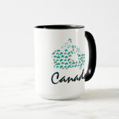 Tasse de café canadienne du Canada d'érable (Devant droit)