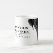 Tasse de café canine de "Tucker" de conservation (Centre)