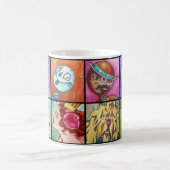 Tasse de café - caractères assortis (Centre)