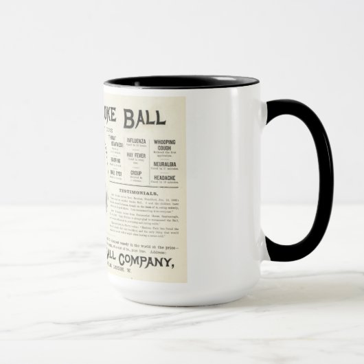 Tasse de café carbolique de boule de fumée (Droite)