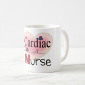 tasse de café cardiaque d'infirmière (Devant droit)