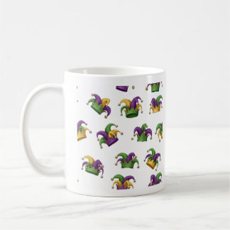 Tasse de café Carnaval Violet Vert & Or