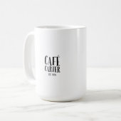 Tasse de Café Carter (Devant gauche)