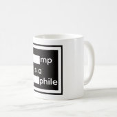 Tasse de café caviardée (Devant droit)