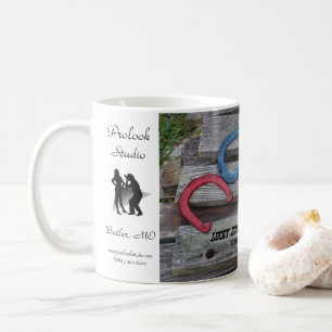 TASSE DE CAFÉ CHANCEUSE DE FERS À CHEVAL