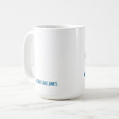 Tasse de café changeante des ruelles 15oz (Devant gauche)