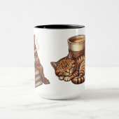 Tasse de café Chat Endormi (Centre)
