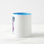 Tasse de café chat fille de gamer (Centre)