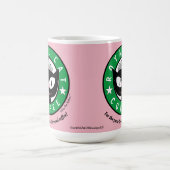 TASSE DE CAFÉ CHAT ROYAL Princesse Chat de Dessin  (Centre)