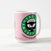 TASSE DE CAFÉ CHAT ROYAL Princesse Chat de Dessin  (Devant droit)