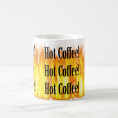 Tasse de café chaude de disparition (Centre)