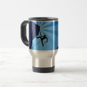 Tasse de café chaude du glaciériste de séjour (Devant gauche)