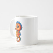 Tasse de café Cheval Marin Mignon (Devant gauche)