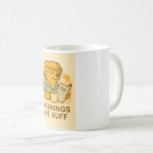 Tasse de café Chien Drôle (Devant droit)