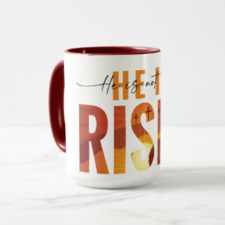 Tasse de café chrétien évangélique de foi Il Est R