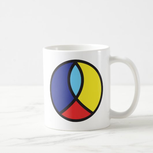 Tasse de café chrétienne de signe de paix (Droite)