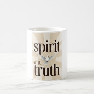 Tasse de café chrétienne Esprit et Vérité