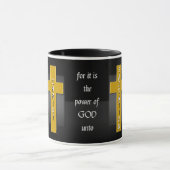 Tasse de café chrétienne non honteuse de vers de (Centre)