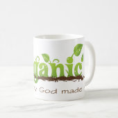 Tasse de café chrétienne organique (Devant droit)