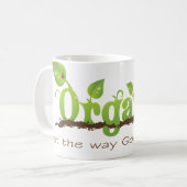 Tasse de café chrétienne organique (Devant gauche)