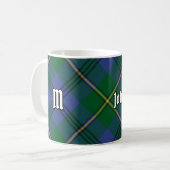Tasse de café Clan Johnston Tartan (Devant gauche)