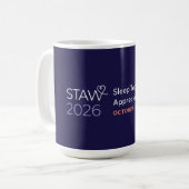 Tasse de café classique AAST 2026 STAW (Devant gauche)